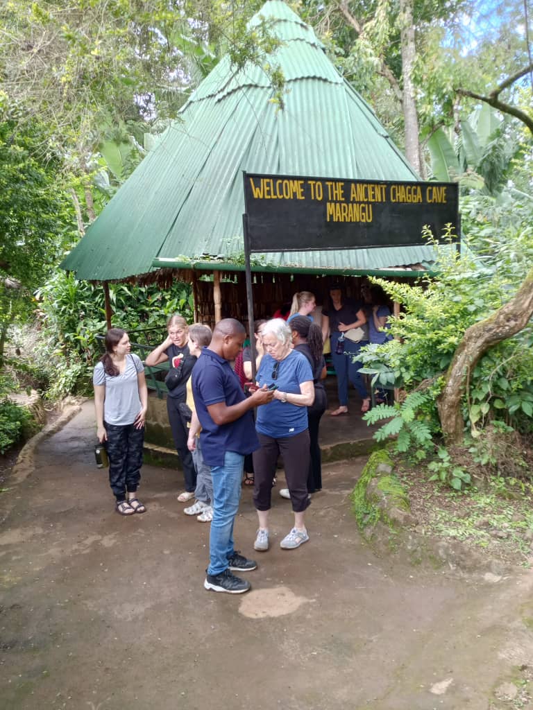 Chagga Caves entrance and tunnels